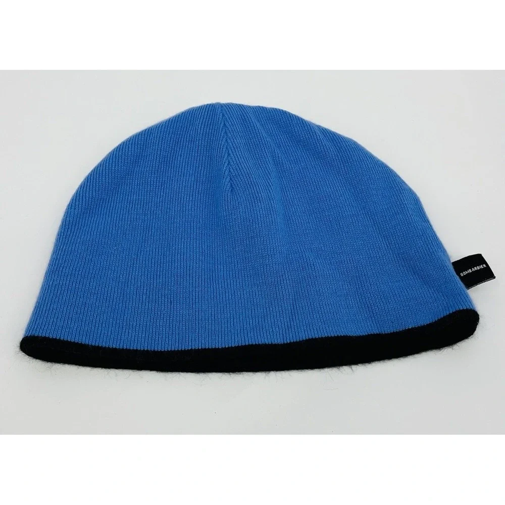 Ski-Doo Bombardier Reversible Knit Hat Beanie Snowmobile Winter